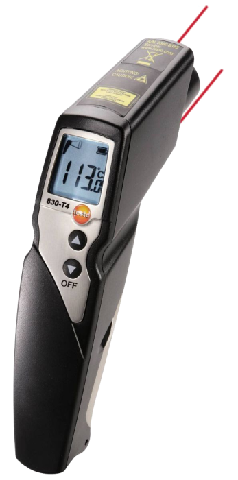 Termometro Laser MESTEK -40°C A 1600°C Con Sonda K - Pirometro Infrarossi Per Forni, Pizza E Industria - Foto 8